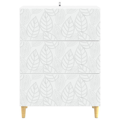 Engineered Wood Rectangle Accent Chest