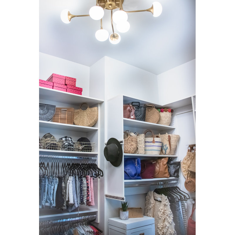 Fleming 8 Light Semi Flush, Aged Brass