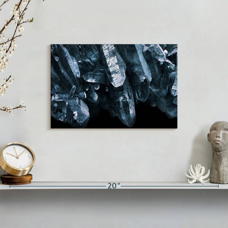 Cristaux de quartz brut Alvord, H 8 po x l 12 po