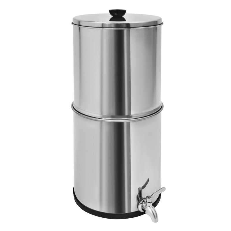 Gravity-Fed Water Filter, Countertop Water Purification System, Countertop Water Filtration System