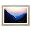 Sunset in Snowdonia in Wales in Abstract - Picture Frame Painting Print-55613505-55613506
