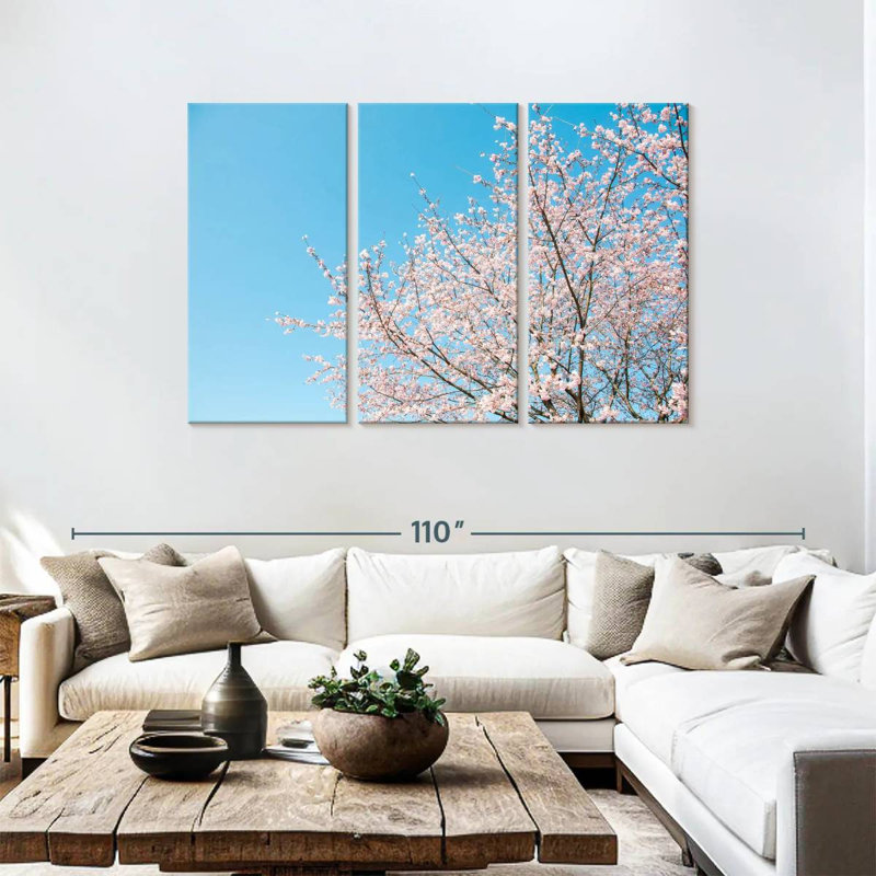 Cherry Tree, 48" H x 74" W