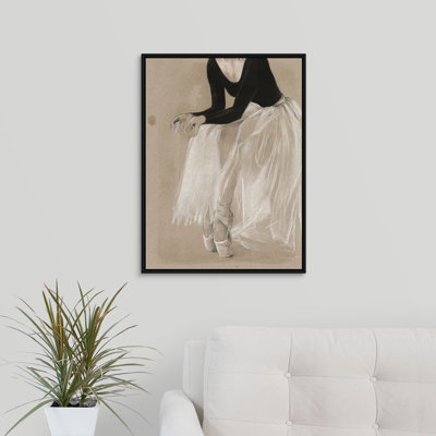 « ballet study i », peinture sur toile