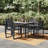 Townsend 4 - Person Patio Dining Set with Square Table