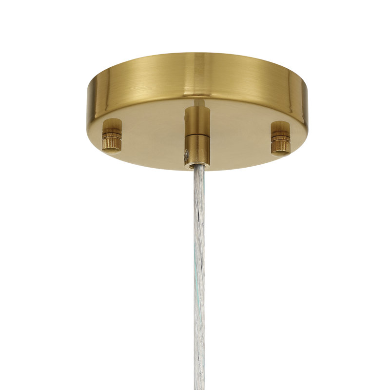 Luminaire suspendu en pierre naturelle 1 lumière
