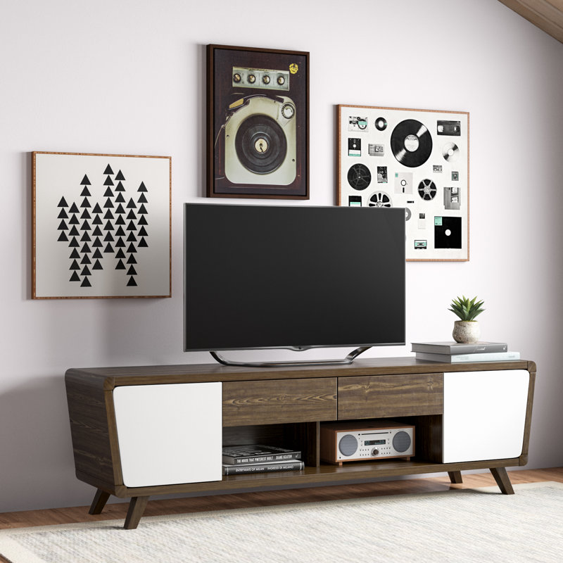 Console de télévision à 2 tiroirs Siefert