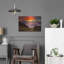 «Valley Clouds at Sunset», art mural en métal-101654272