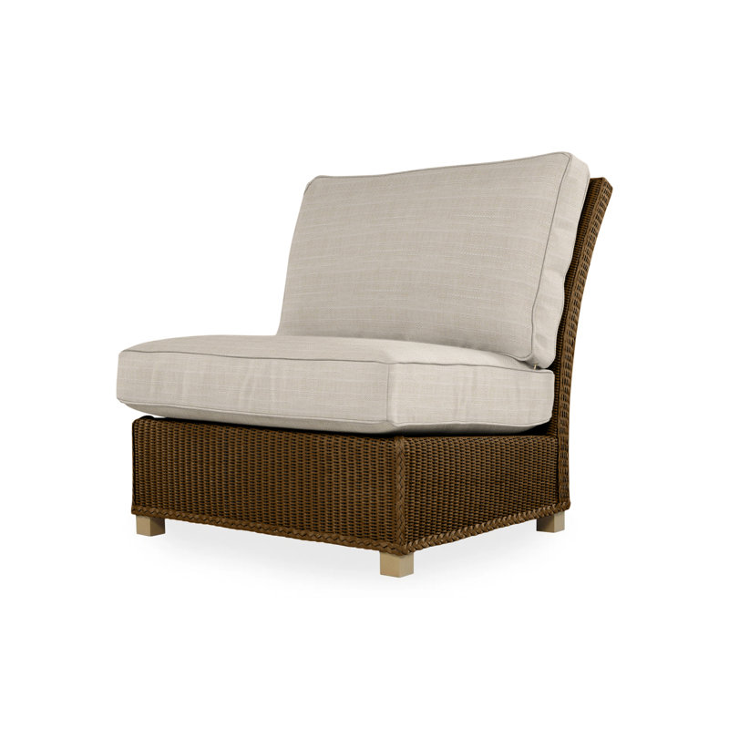 Hamptons Outdoor Lounge Chair, Bark, Cottage Pepper