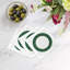 Serviettes de table en satin de coton Timothy Corrigan Parter Reverre Claire