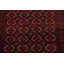 Tapis rouge en laine noué à la main de conception unique 3 pi 3 po x 5 pi 6 po Stcyr New Age