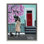 Art mural sur toile Fashion Girl Girl with Dog Floater, design par Sarah Waldron Kimball
