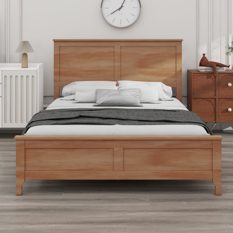 Base de lit moderne à profil bas avec structure de lattes interne robuste pour une stabilité optimale du matelas