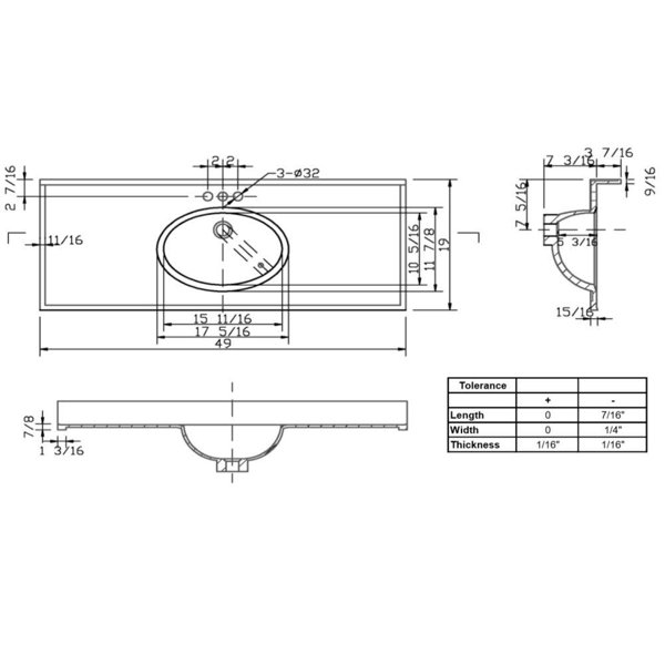 Dimensions du produit