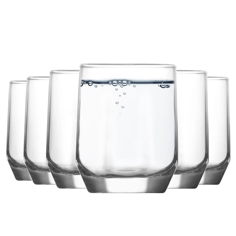 LAV - Diamond Tumbler Glasses, 12, 80ml