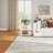 Cattaleya 15.2" Wide Modern 1-Drawer Nightstand With Boho-Inspired Plastic Rattan Drawer-109513295