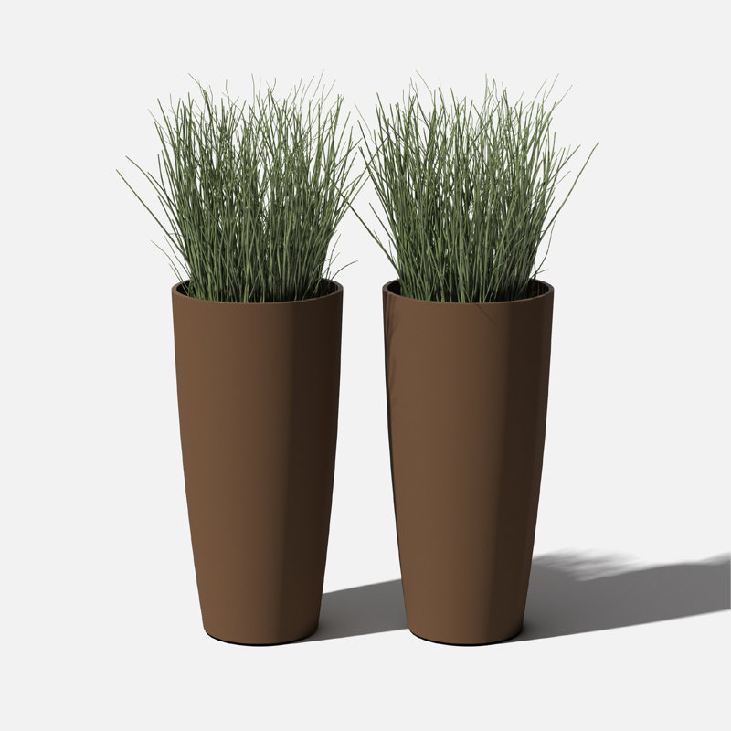 Mason Series Selena Planter, Espresso, 2