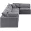Canapé modulaire réversible en velours de 160 po de large Ivalin-87141448