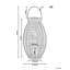 SHANGANI 40cm Integrated LED Outdoor Lantern