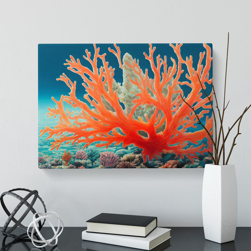 The Coral Reef Vol.1 - Wrapped Canvas Print, 35cm H x 50cm W x 3cm D