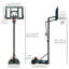 Panier de basketball mobile