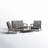 Bertolde 4 - Person Patio Conversation Set with Cushions
