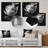 Habeych Plants & Flowers Wall Decor on Metal-1513180670