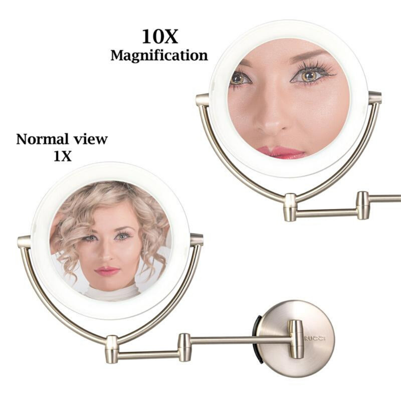 Metal Flat Wall Mirror