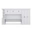 Lit escamotable simple avec bureau, lit mural pliable en bois multifonctionnel avec garde-robe, tiroirs et compartiments de rangement-1583260264