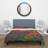 Blossoming Poppy Fields With Distant Tree - Traditional Duvet Cover Set - Microfiber Polyester-66392744