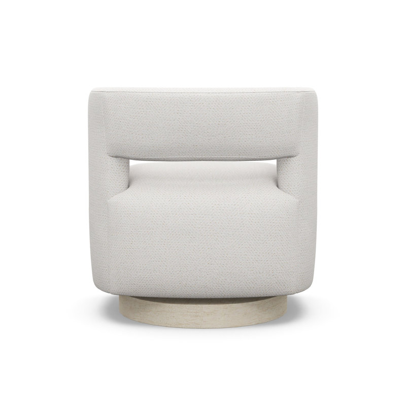 Crystle Swivel Barrel Chair, 8240-99, Sandstone