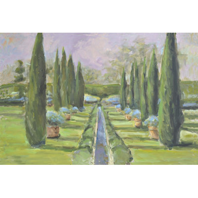Garden Path by Allayn Stevens - No Frame Print on Canvas