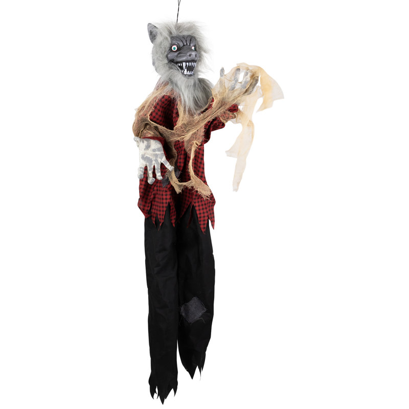 Northlight Animated Hanging Werewolf Decoration - Thumbnail 2
