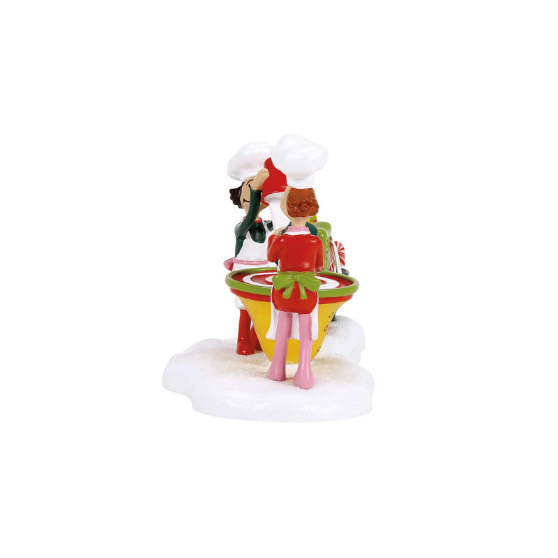 Figurine de service de bonbons Who-Ville de Dr. Seuss Grinch