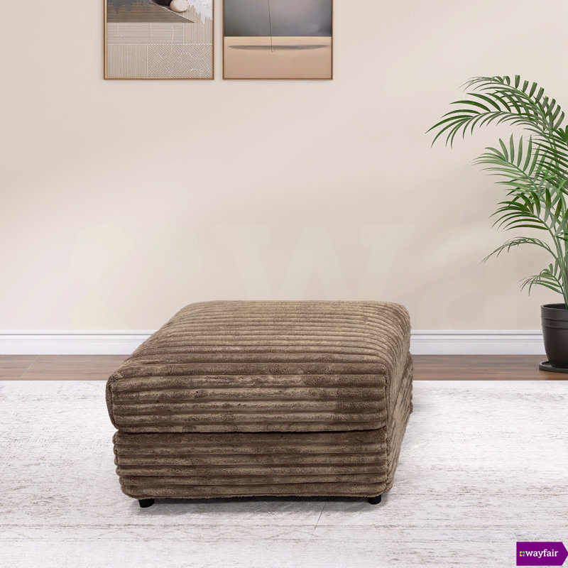 Repose-pieds 31,5 "avec bureau G，, salon, chambre à coucher et appartement Gus, Brun