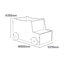 Kids Fire Engine Toy Box