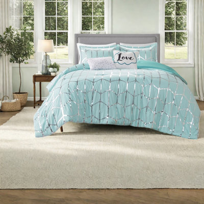 Ensembles de literie très doux pour très grand lit, style métallique moderne en polyester pour la maison