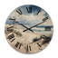Horloge murale en bois massif Rusank-653248118