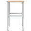 Solid Wood Top Height-Adjustable Workbench-748784871-748784866
