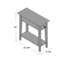 Table de bout chevet Sharman