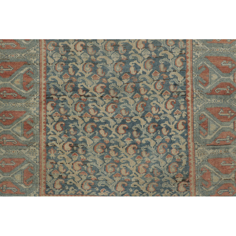 One-of-a-Kind 4'5"x8'10" Hand Knotted Area Rug