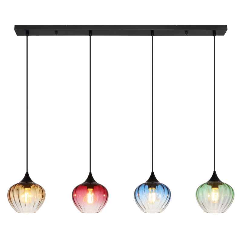 Dashira 4 - Light Matte Black Pendant