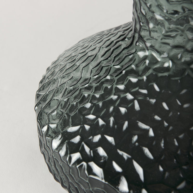 Leva Glass Table Vase, Green