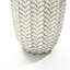 Vase moderne en polyrésine blanche 17,3 "H-867490729
