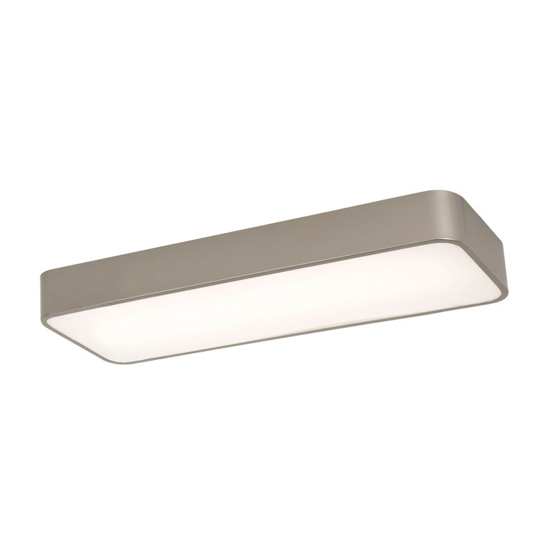 Plafonnier encastré 1 lumière 24 po Esbeydi, Gris