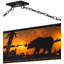 Bear at Lake 9 - Light Pendant