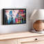 «London Cabins», reproduction de peinture sur toile-606623591