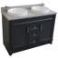 Ensemble de meuble-lavabo double 49 po Rouleau-1294142521