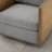 Marylyn 30.12" W Swivel Barrel Chair,Arm chair,Living room chair with wooden frame-2105710173