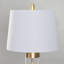 Ensemble de 2 lampes de table en verre Glacier