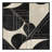 Soft Plush Earls Mid-Century Modern Geometric Area Rug in Black – Black Binding-570630187